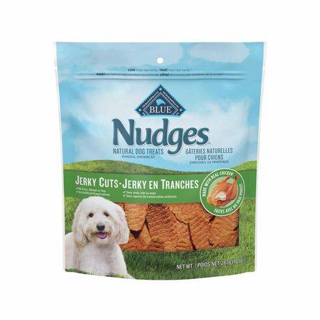 Blue Buffalo Nudges Jerky Cuts Natural Dog Treats, Chicken (283 g)