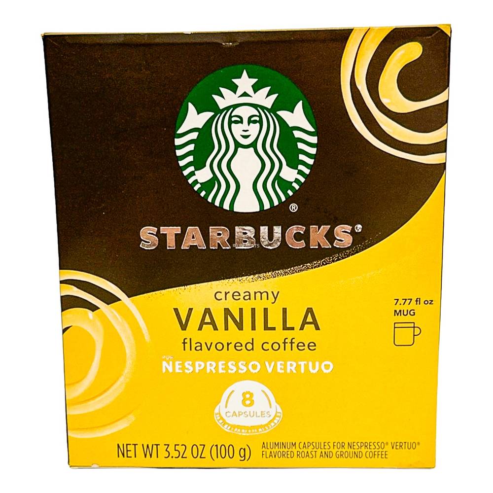 Starbucks By Nespresso Creamy Capsules, Vanilla (3.52 oz, 8 ct)