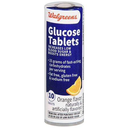 Walgreens Glucose Tablets - 10.0 ea