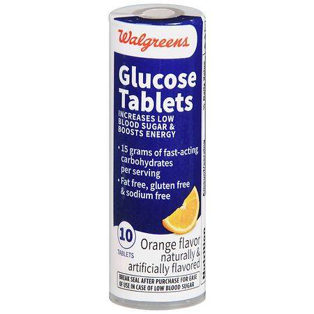 Walgreens Glucose Tablets (orange)