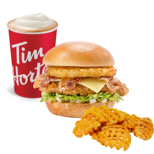 NEW! Hot Honey Crispy Chicken & Bacon Stack Meal