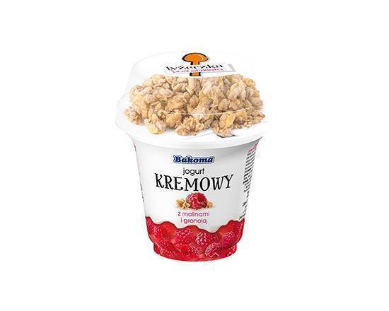 Bakoma Jogurt Krem Malinowy (230 g)