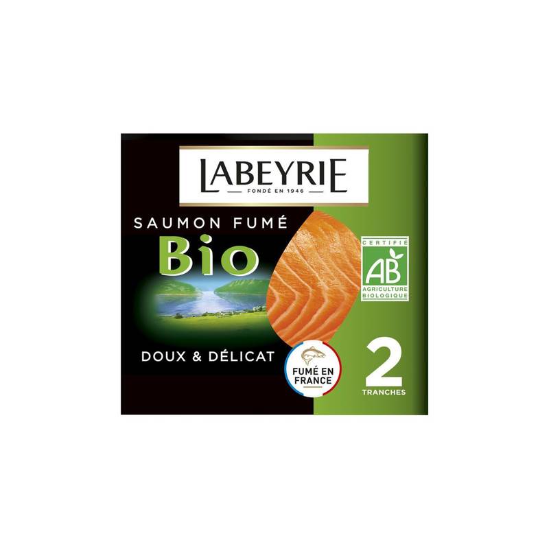 Labeyrie - Saumon fumé bio (65g)