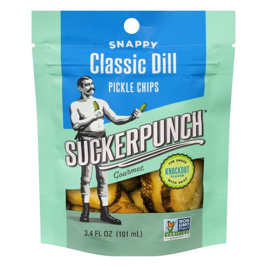 Suckerpunch Gourmet Classic Dill Pickles Chips