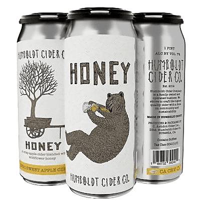 Humboldt Cider Honey (4 x 16 fl oz)