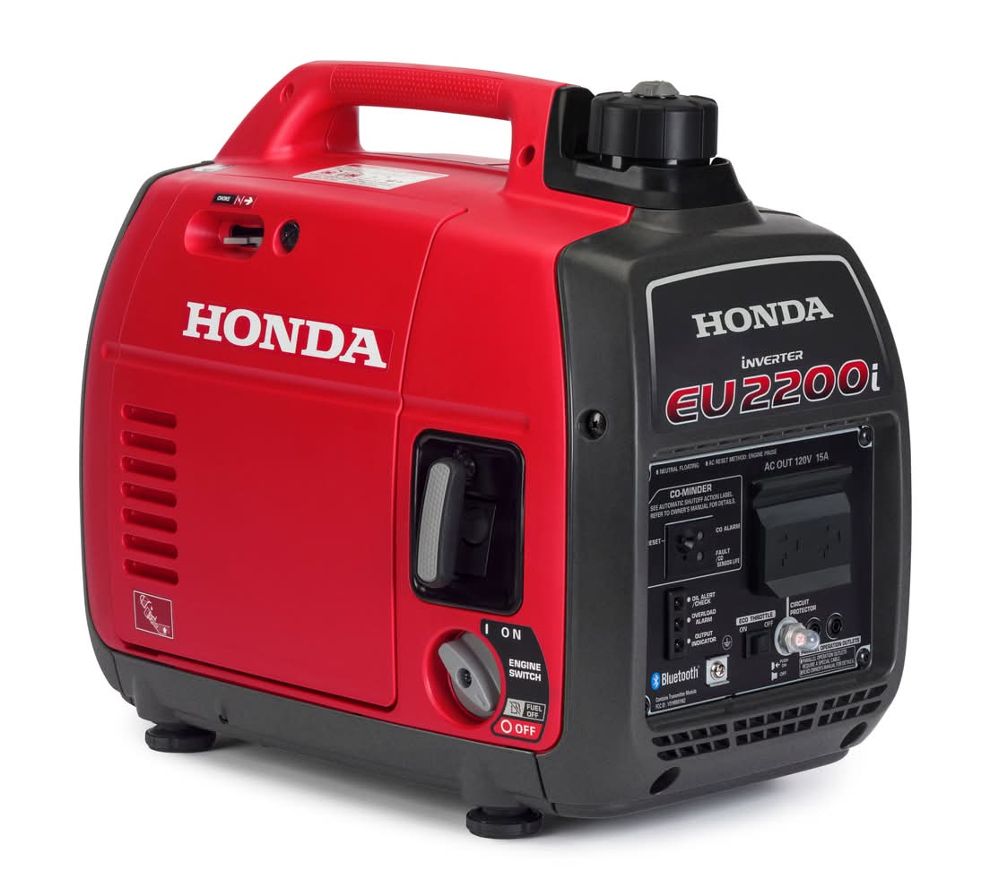 Honda EU 2200 Starting / 1800 Running Watt Gasoline Single Fuel Portable Generator