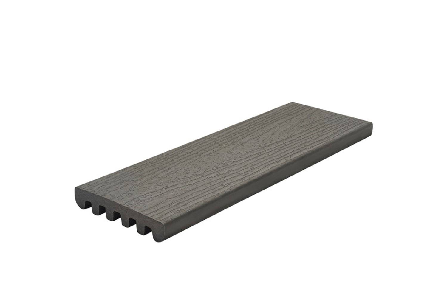 Trex Enhance Basics 1-in x 6-in x 8-ft Clam Shell Square Composite Deck Board | CS010608E2S01