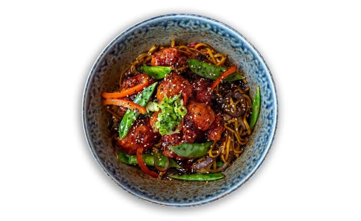 Vegan Firecracker Cauliflower Noodles