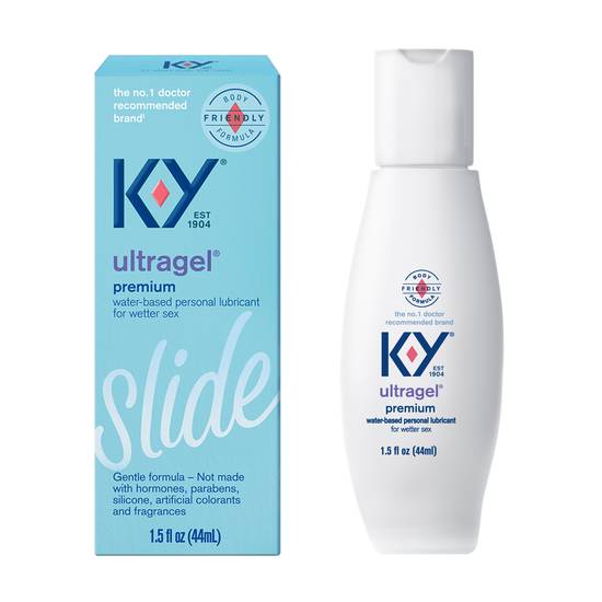 K-Y UltraGel Personal Water Based Lubricant, 1.5 OZ