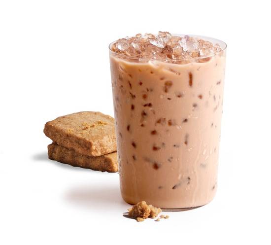 Lightened Cookie Butter Iced Latte