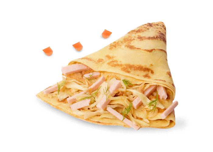 Crêpe salée la kentuky