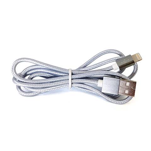 Smart 8 Pin Braided Metallic Charging Cable