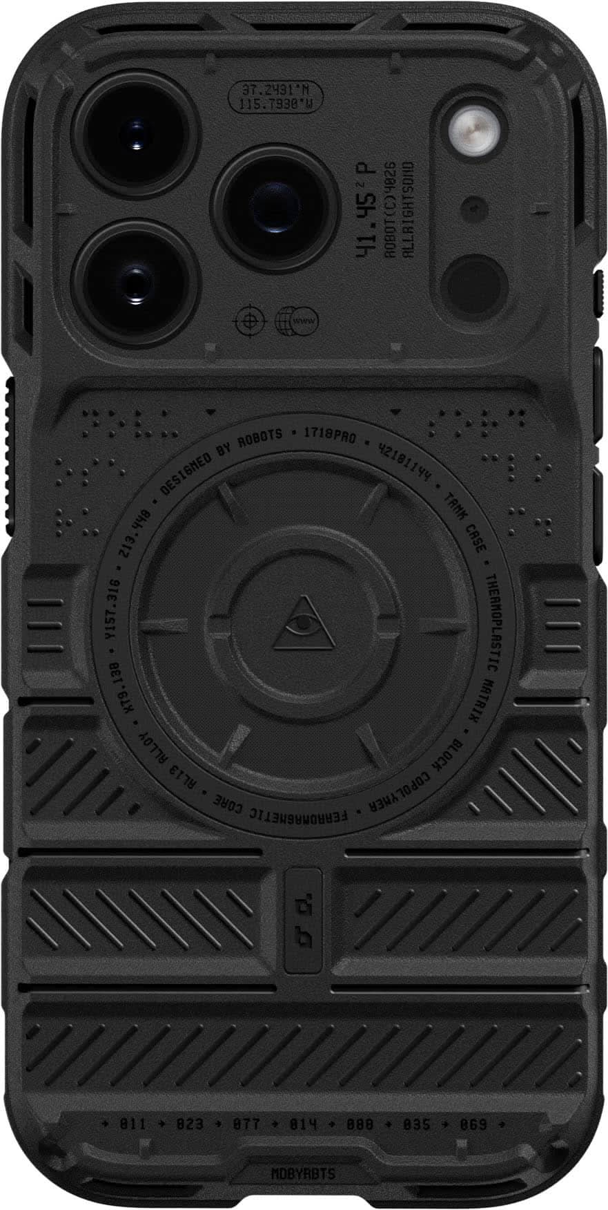 dbrand - Tank Case with MagSafe for Apple iPhone 18 Pro / iPhone 17 Pro - Black