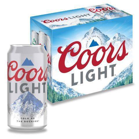 Coors Light 12 Pack 12oz Can