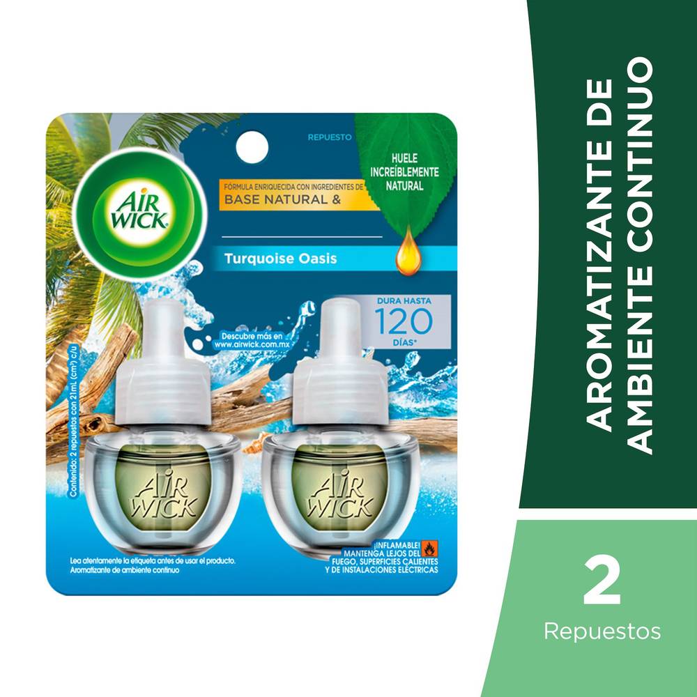 Air wick aromatizante repuesto turquoise oasis