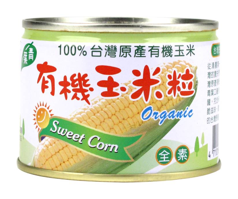 青葉-有機玉米粒(180g/罐)
