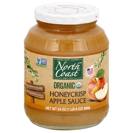 North Coast Organic Honeycrisp Applesauce (24 oz)