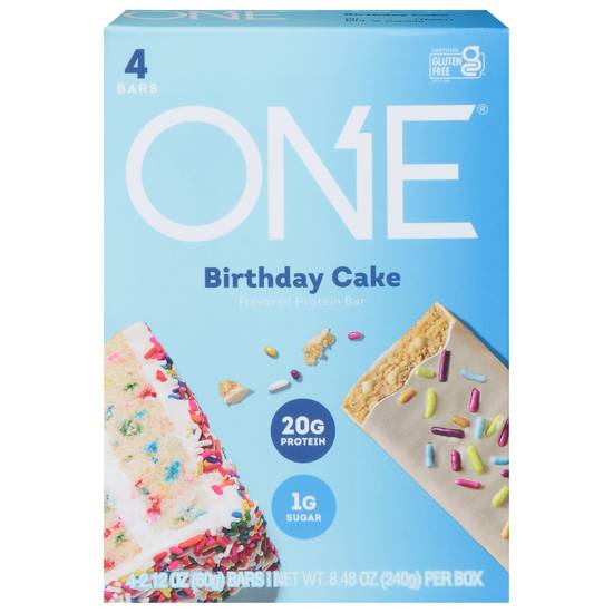 One Birthday Cake Protein Bar