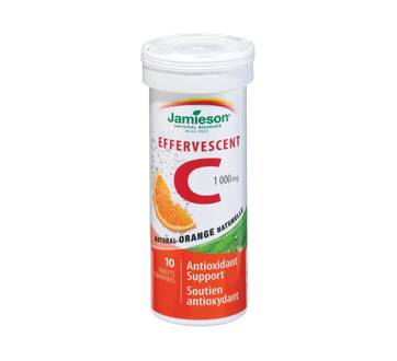 Jamieson Effervescent C Orange Tablets 1000 mg (10 units)