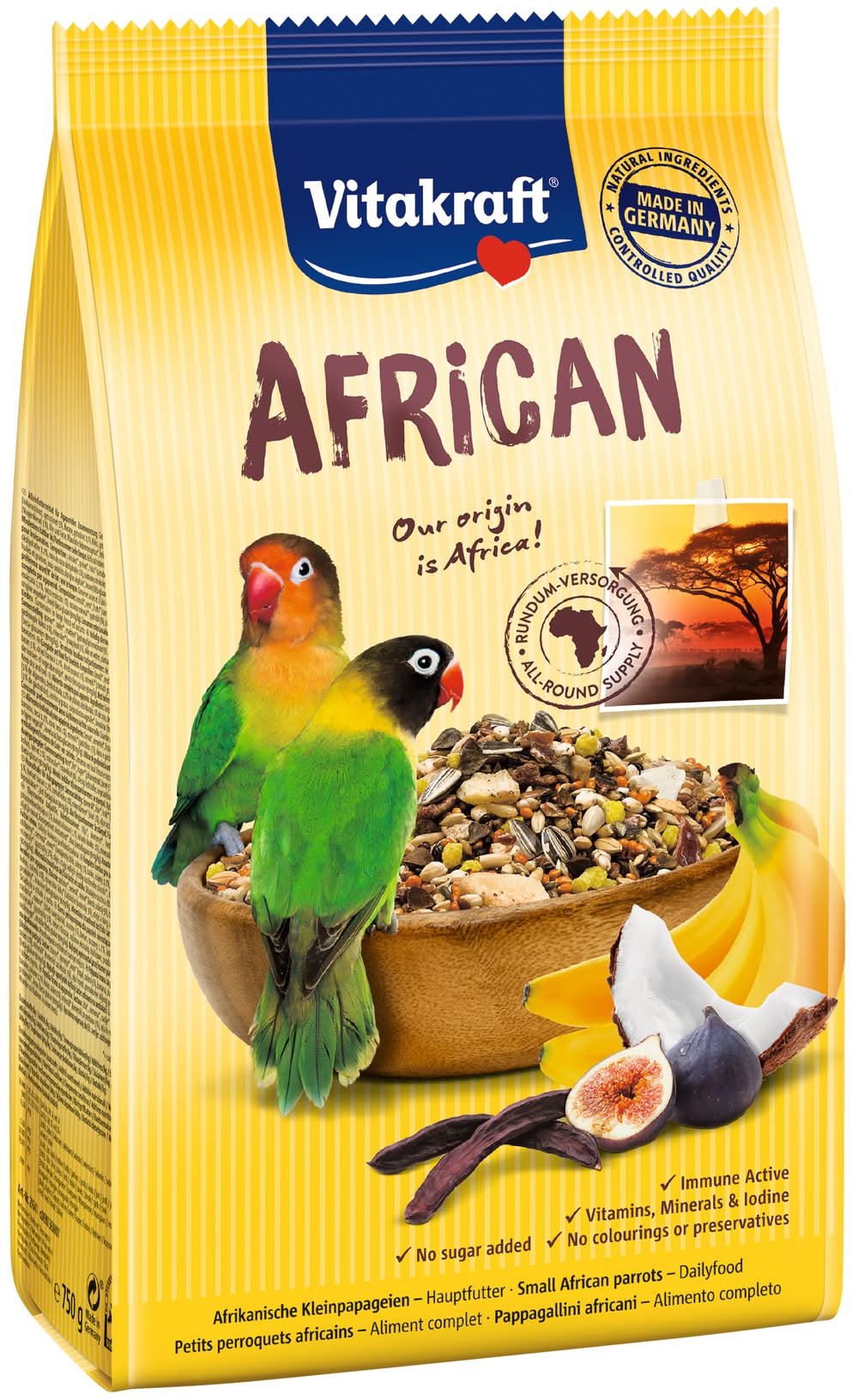 Alimento para agapornis african · Vitakraft (750 g)