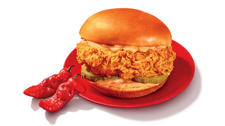 Ghost Pepper Chicken Sandwich