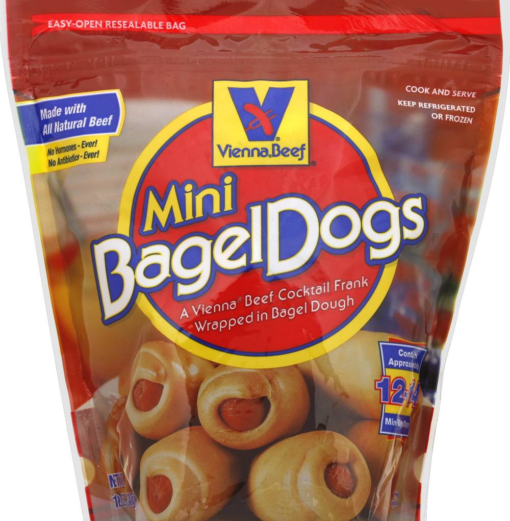 Vienna Beef Frozen Mini Bagel Dogs (12 oz)