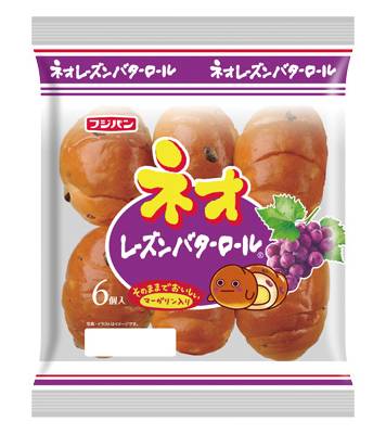 フジパン　ネオレーズンバターロール　６個入