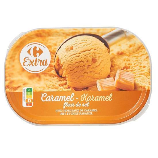 Carrefour Extra - Crème glacée (caramel )