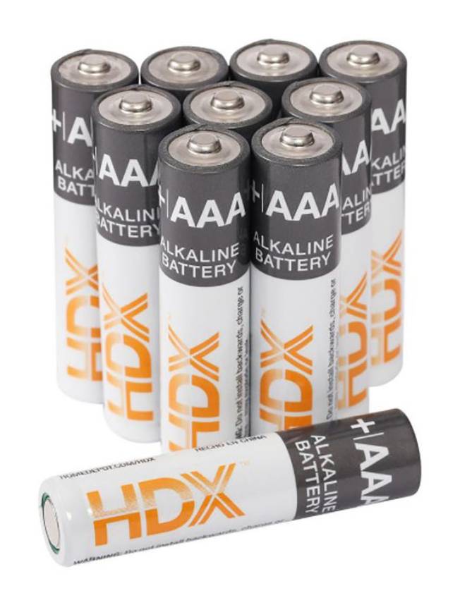 HDX · Pila alcalina aaa (48 un)