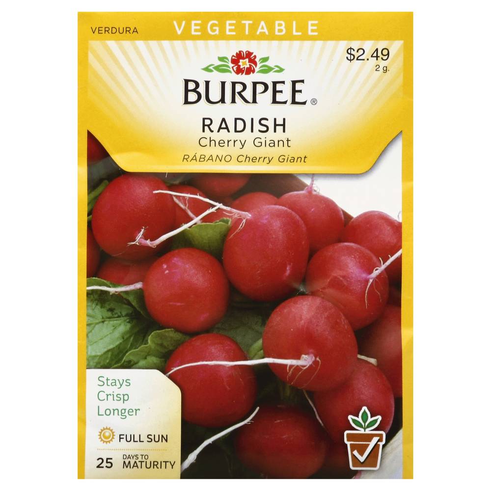 Burpee Radish Cherry Giant