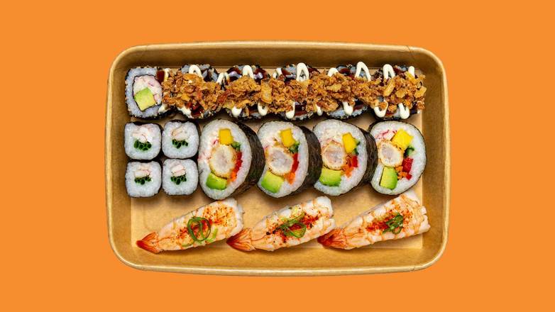 crunchy rainbow signature set