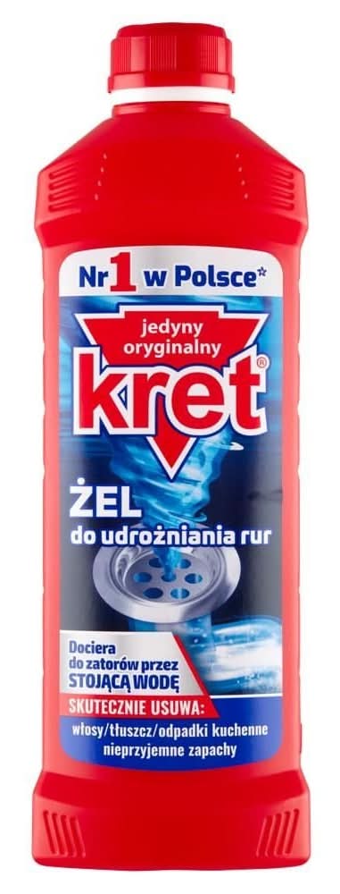 kret Żel do udrożniania rur 500 g
