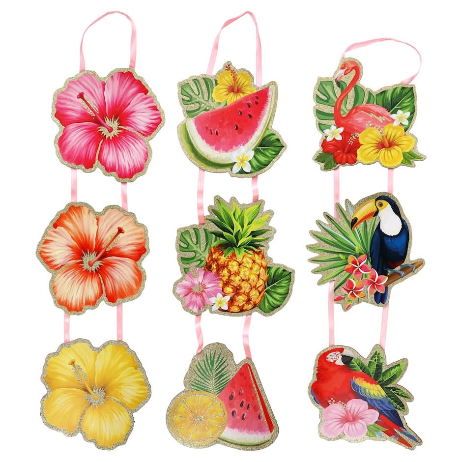 Summer-themed Hanging Decoration, 1-ct.
