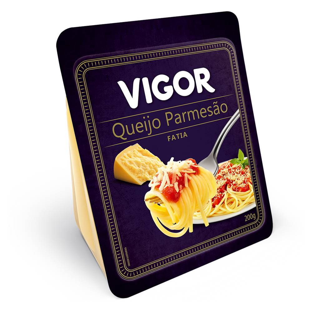 Vigor queijo parmesão fatia (200 g)