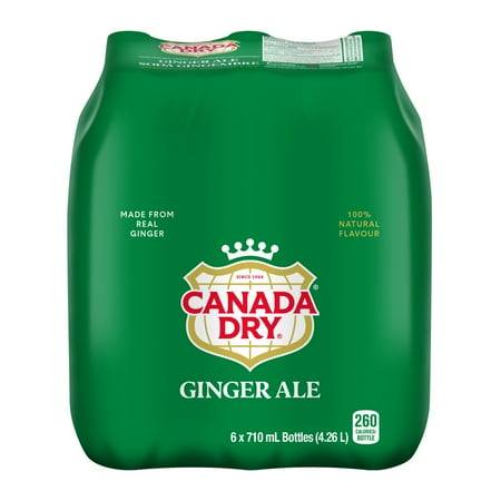 Canada Dry Ginger Ale (6 x 710 ml)