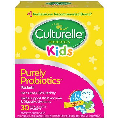 Culturelle Kids Daily Probiotic Supplement Digestive Health Packets - 30.0 ea