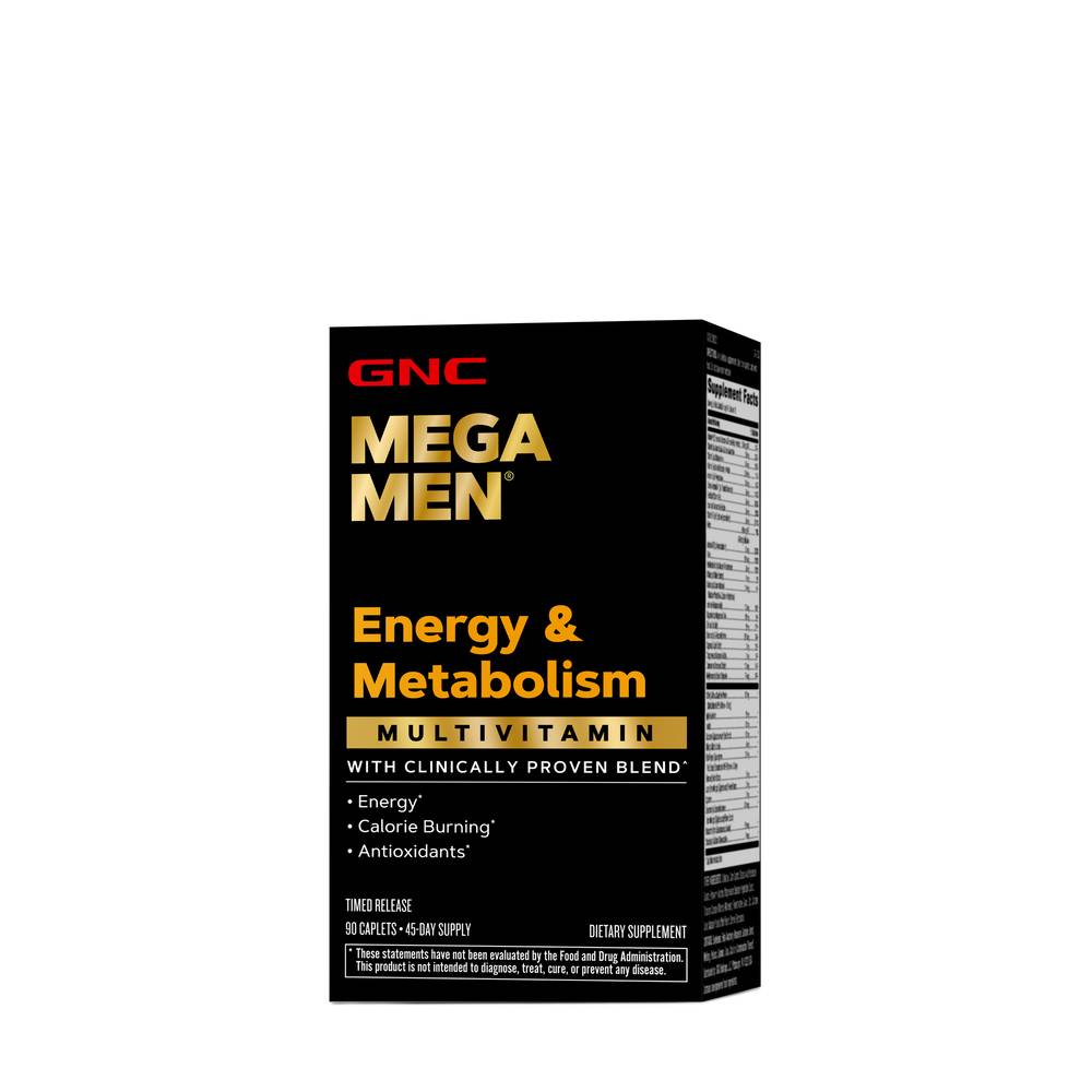 Energy & Metabolism Multivitamin - 90 Caplets (45 Servings) (1 Unit(s))