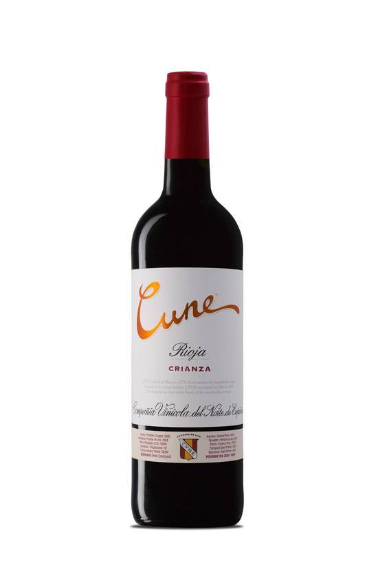 CVNE vino tinto crianza DO Rioja botella 75 cl