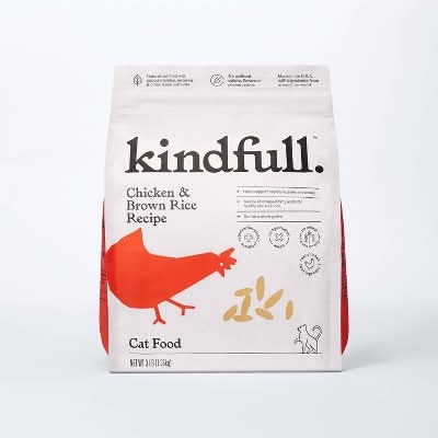 Kindfull Chicken and Brown Rice Dry Cat Food (3 lbs)
