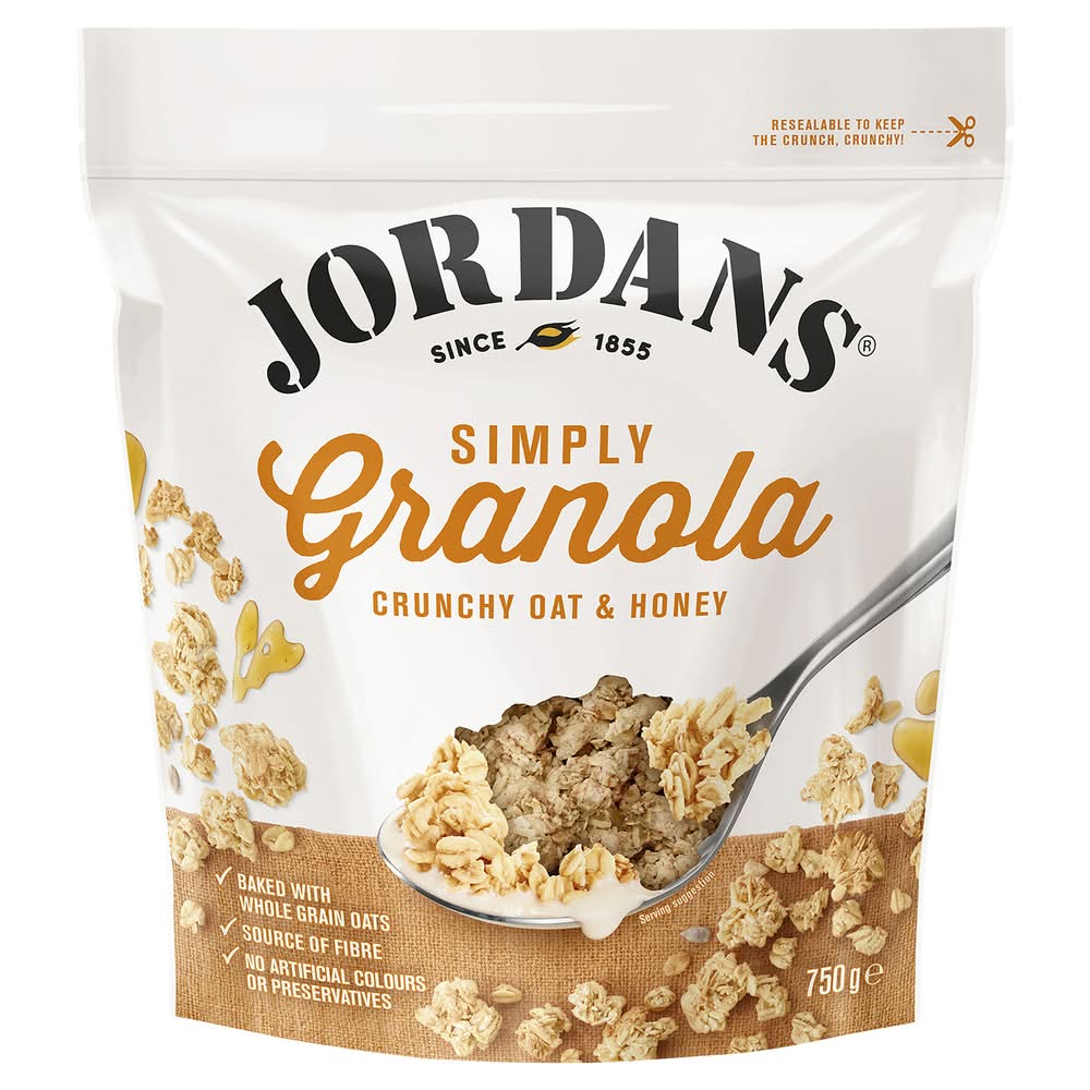 Jordans Simply Crunchy Oat & Honey Granola (750g)
