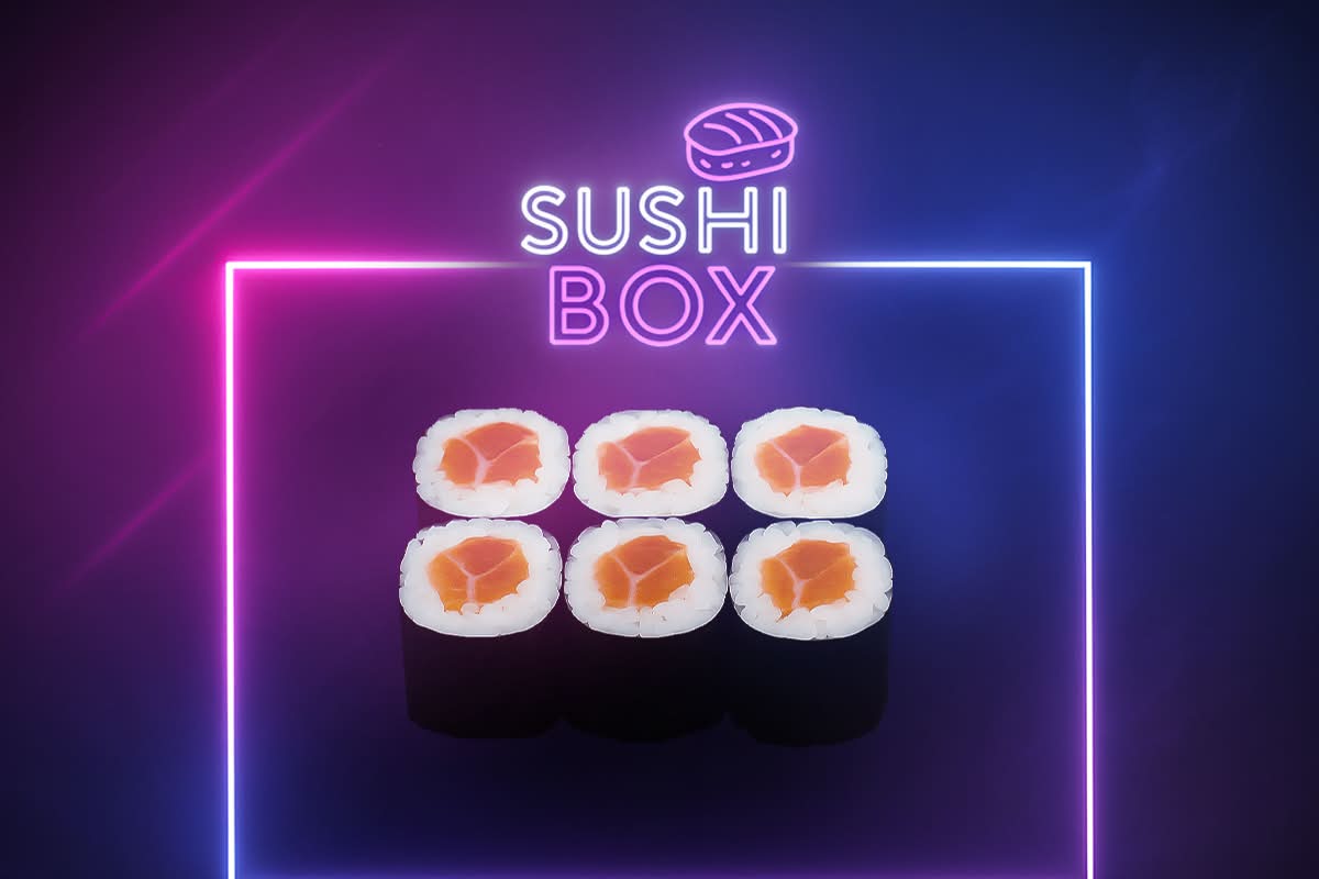 🍣 MAKI SAUMON X6 – L’ICÔNE INCONTOURNABLE