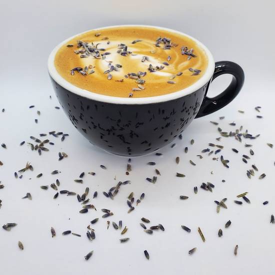 Honey Lavender Oatmilk Latte AKA Lavender Haze