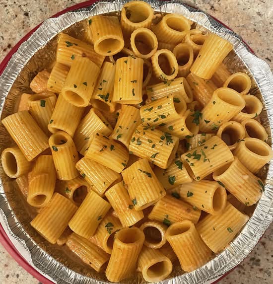 Penne Alla Vodka.