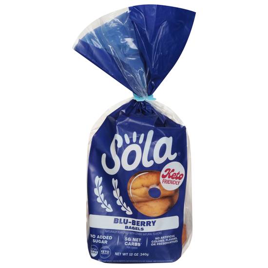 Sola Blu-Berry Bagels