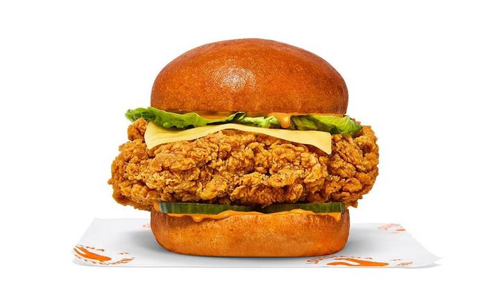 SPICY! Deluxe Chicken Sandwich 🔥