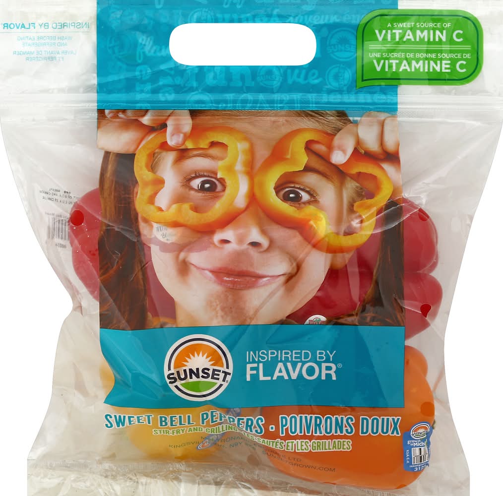 Sunset Bell Peppers