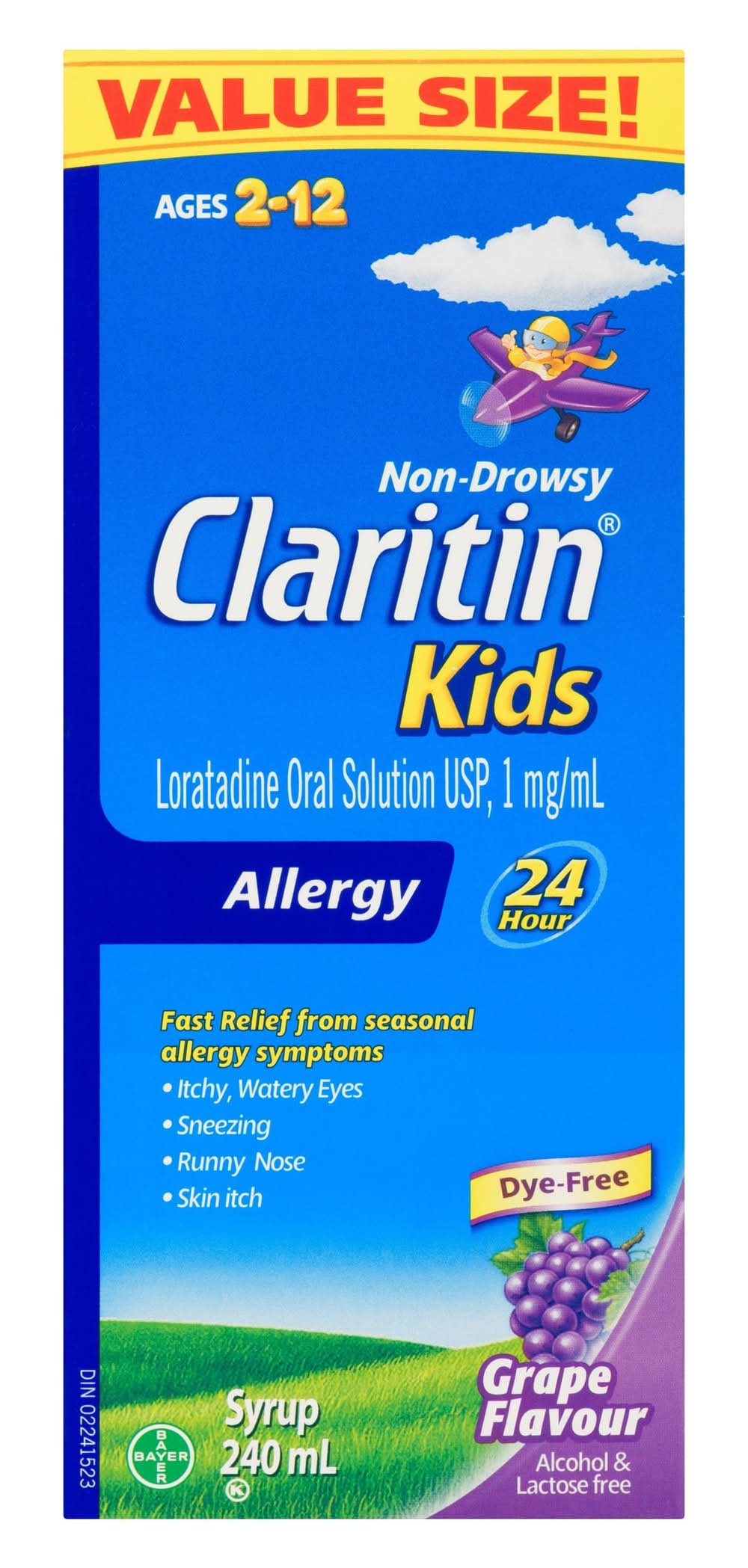 Claritin Allergy Medication (240 g)