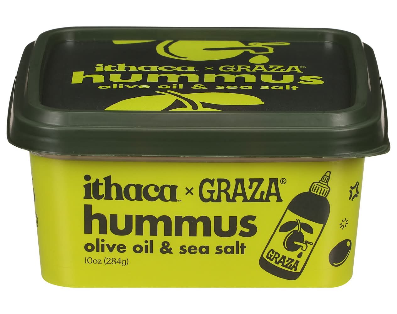 Ithaca Graza Hummus, Olive Oil & Sea Salt (10 oz)