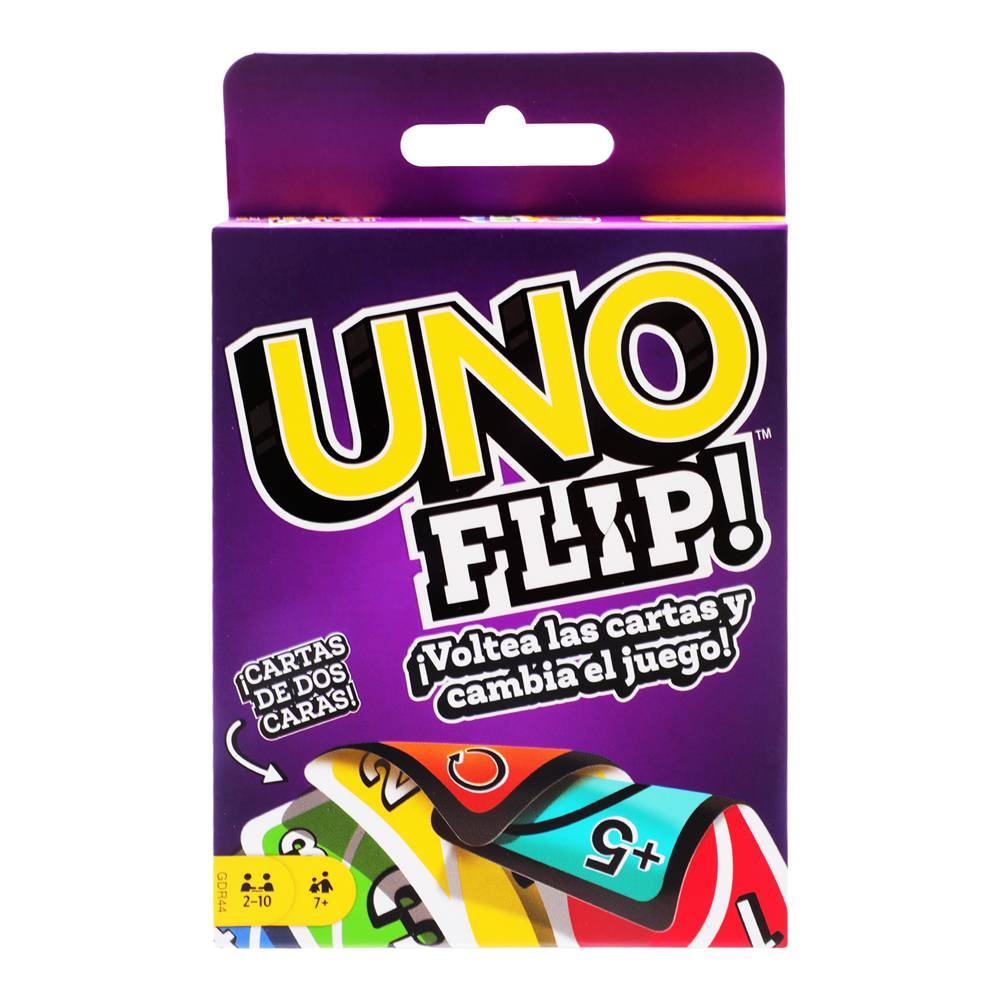 Uno juego de cartas flip!