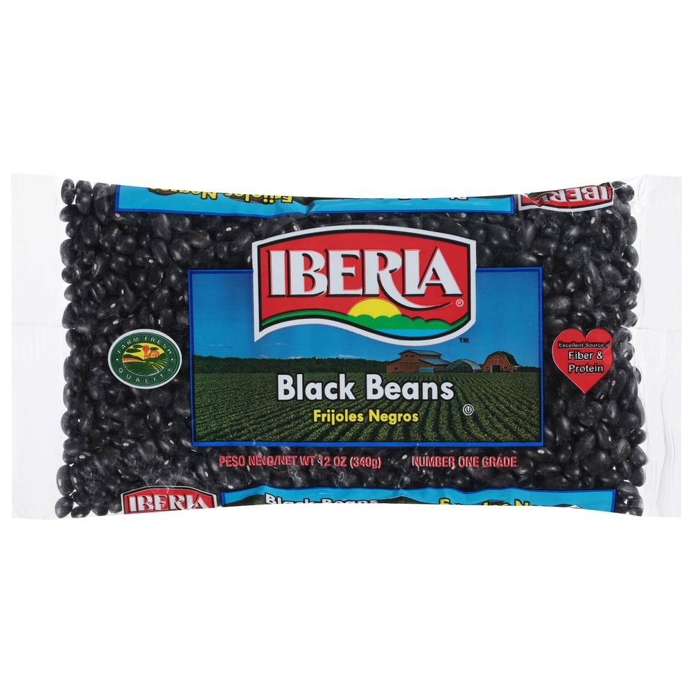 Iberia Dry Black Beans (12 oz)